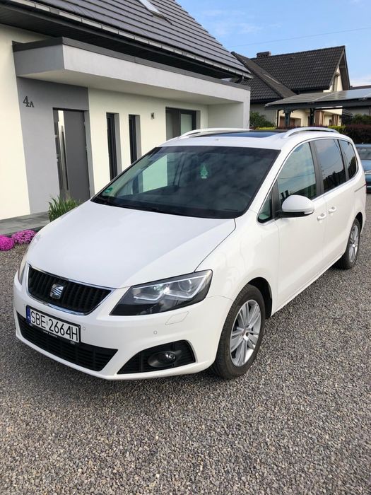 Seat Alhambra 2013r 2.0 TDI 177km, 7 osobowe