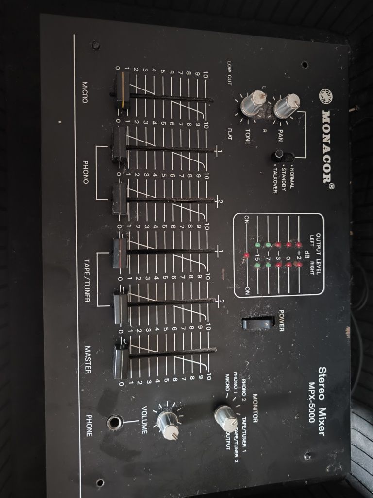 Mesa mistura Monacor