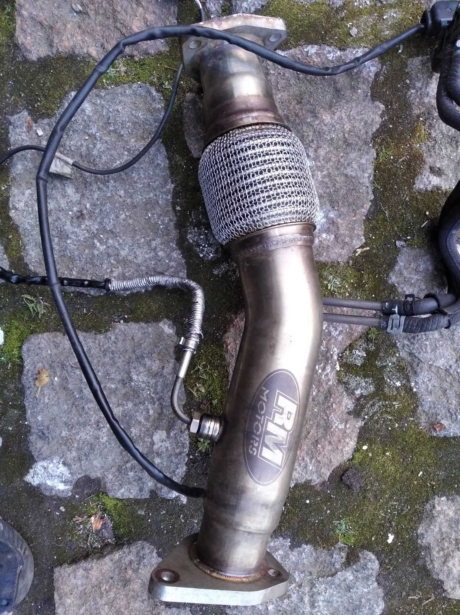 downpipe audi a4 b6 b7 1,9 2,0 tdi rh motors