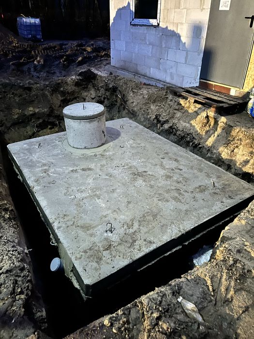 Szambo betonowe, szambo 10m3, zbiornik na deszczówke, Kompleksowo