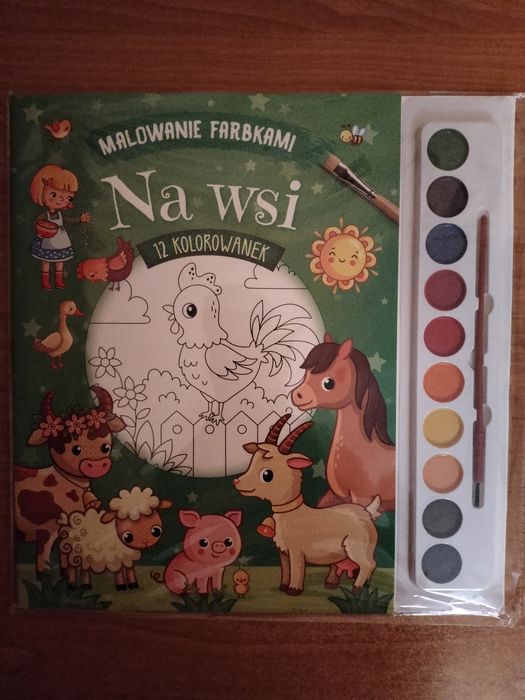 Malowanie farbkami Na Wsi