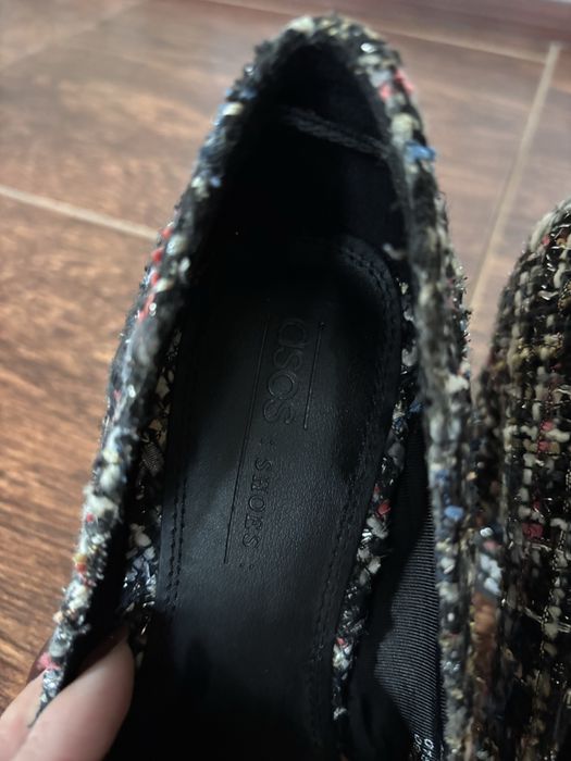 Туфлі твідові assos