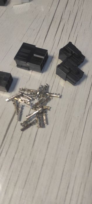 Разъем прямой угловой 6 пин 8 pin мама папа