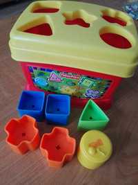 Sorter /wiaderko z klockami Fisher Price