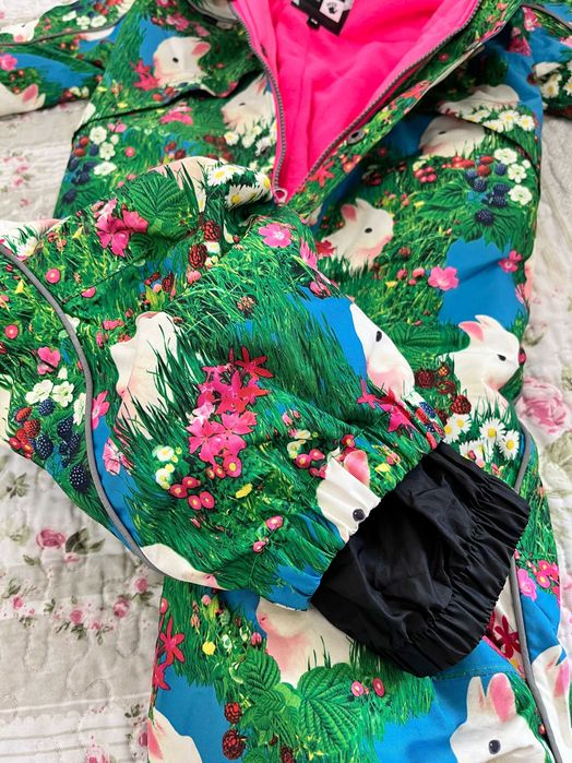 Macacão de neve MOLO Winter Bunny meninos/meninas - Tamanho 98 (3-5Y)