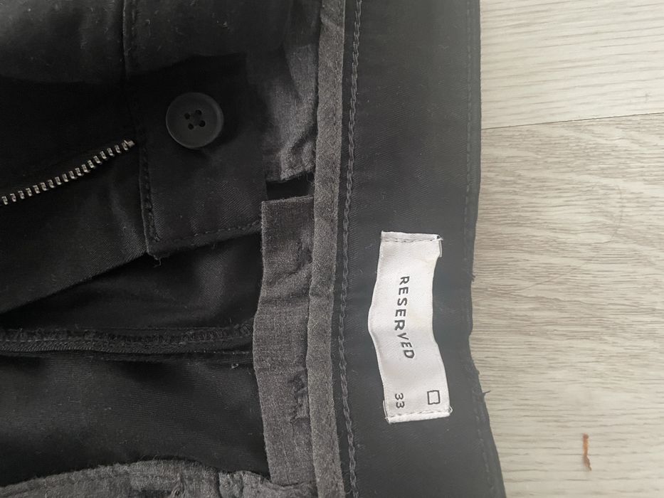 Spodnie męskie, czarne