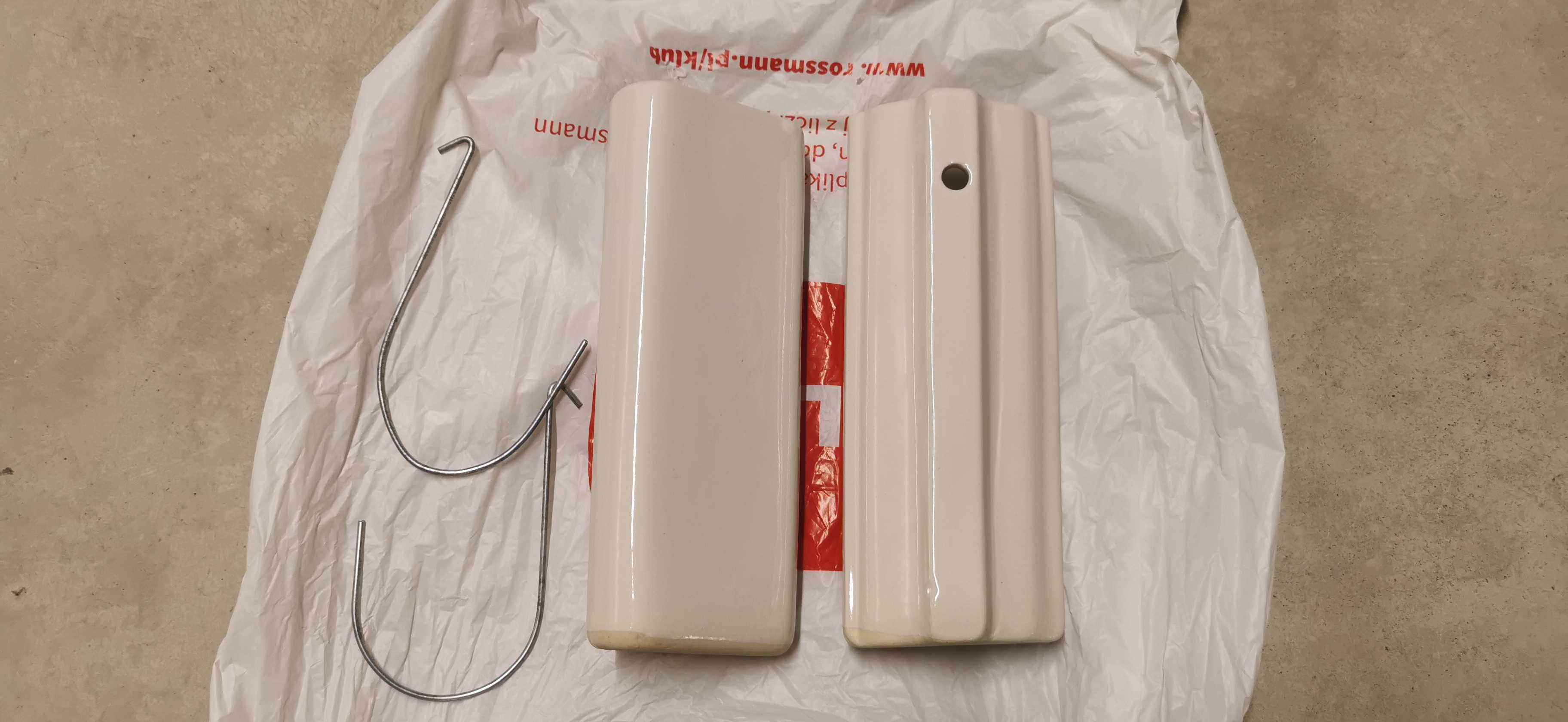 Nawilżacz ceramiczny na kaloryfer żeberkowy x2, kolor Ecru.