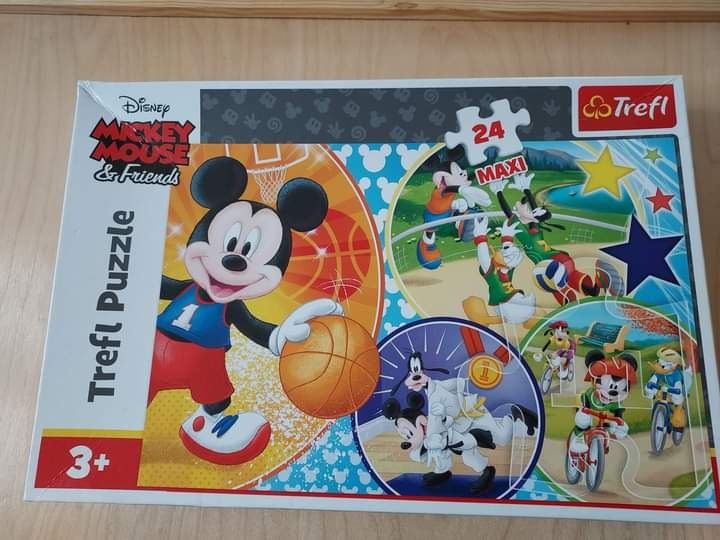 MAXI puzzle 2 opakowania Miki i Świnka Peppa