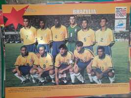 Unikat! Brazylia - mistrz świata 1994 plakat