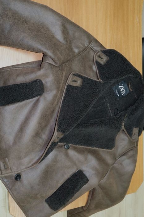 Дублянка коричнева ZARA, розмір s