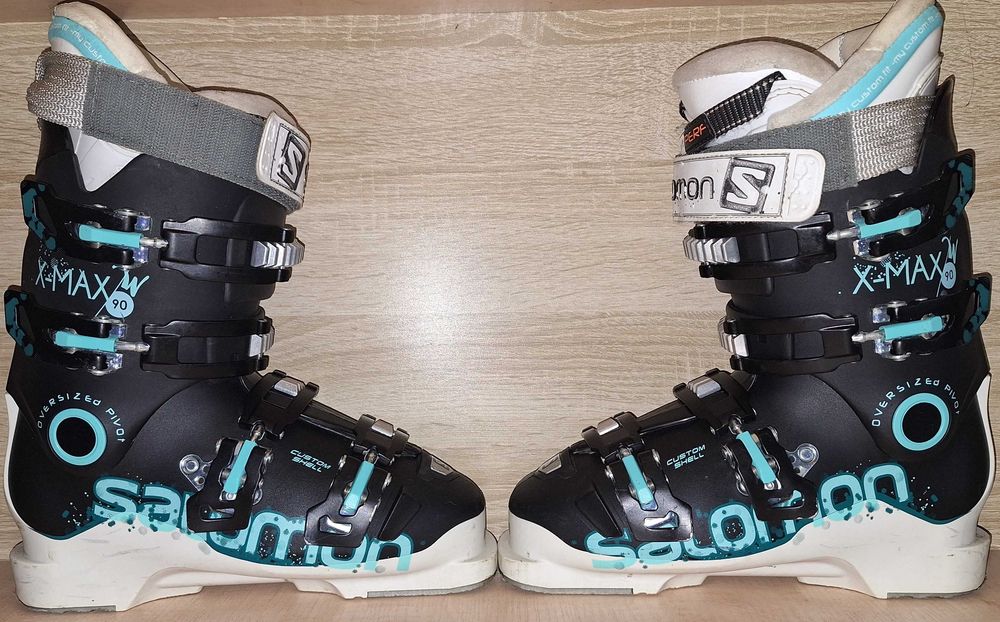 Buty narciarskie Salomon xmax 90w   24,5 cm    narty od 100 zł
