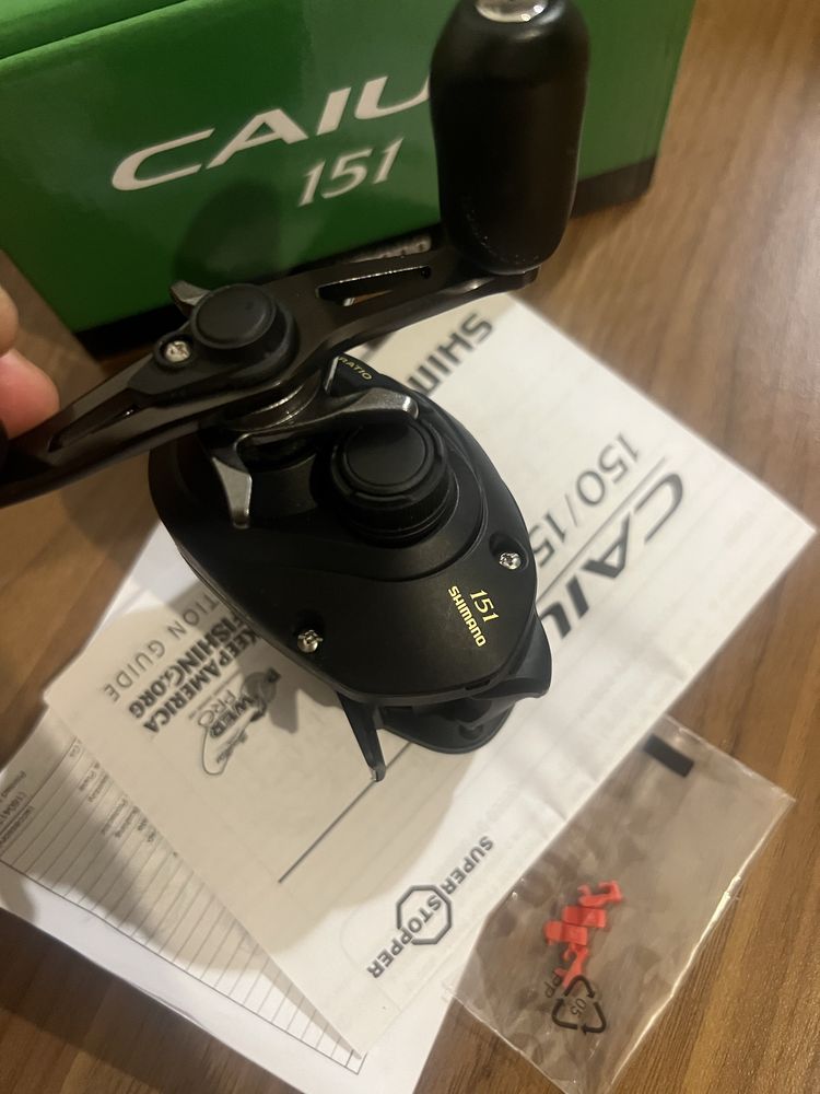 multiplikator Kołowrotek Shimano caius 151 jak nowe