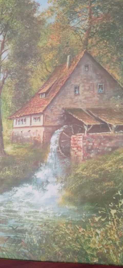 Картина  "Водяная мельница"