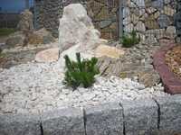 Kalcyt grys bałkański biały kamień kostka granitowa brukowa palisada