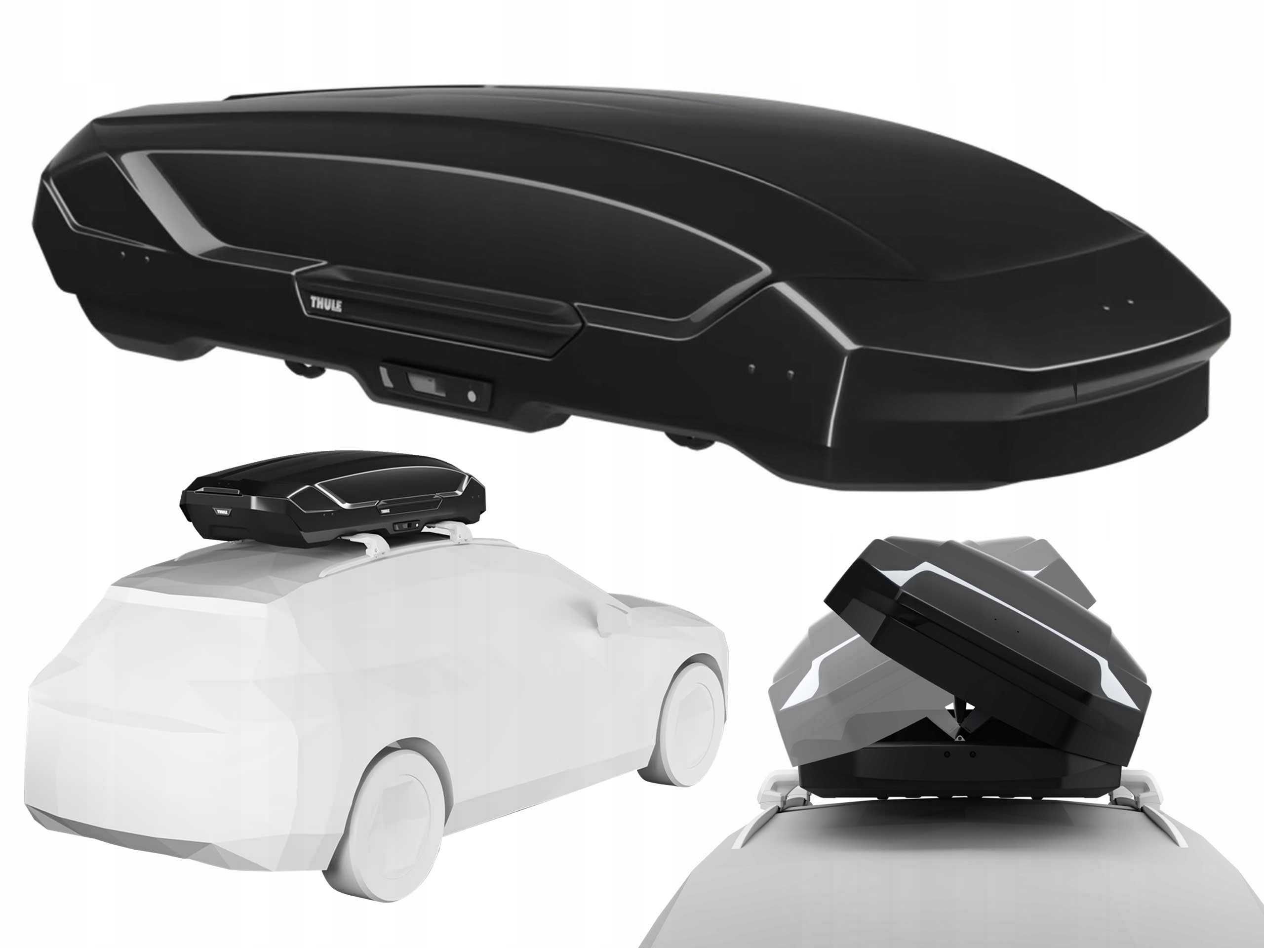 Box Bagażnik dachowy THULE Motion 3 L czarny połysk 450L NEW