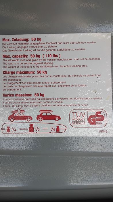 Продам аэробокс(автобокс/багажник на крышу)Thule ocean 600 .