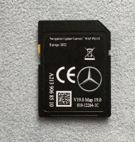 Cartão GPS Mercedes v19 2022/2023 NTG5 c/ radares fixos 2023