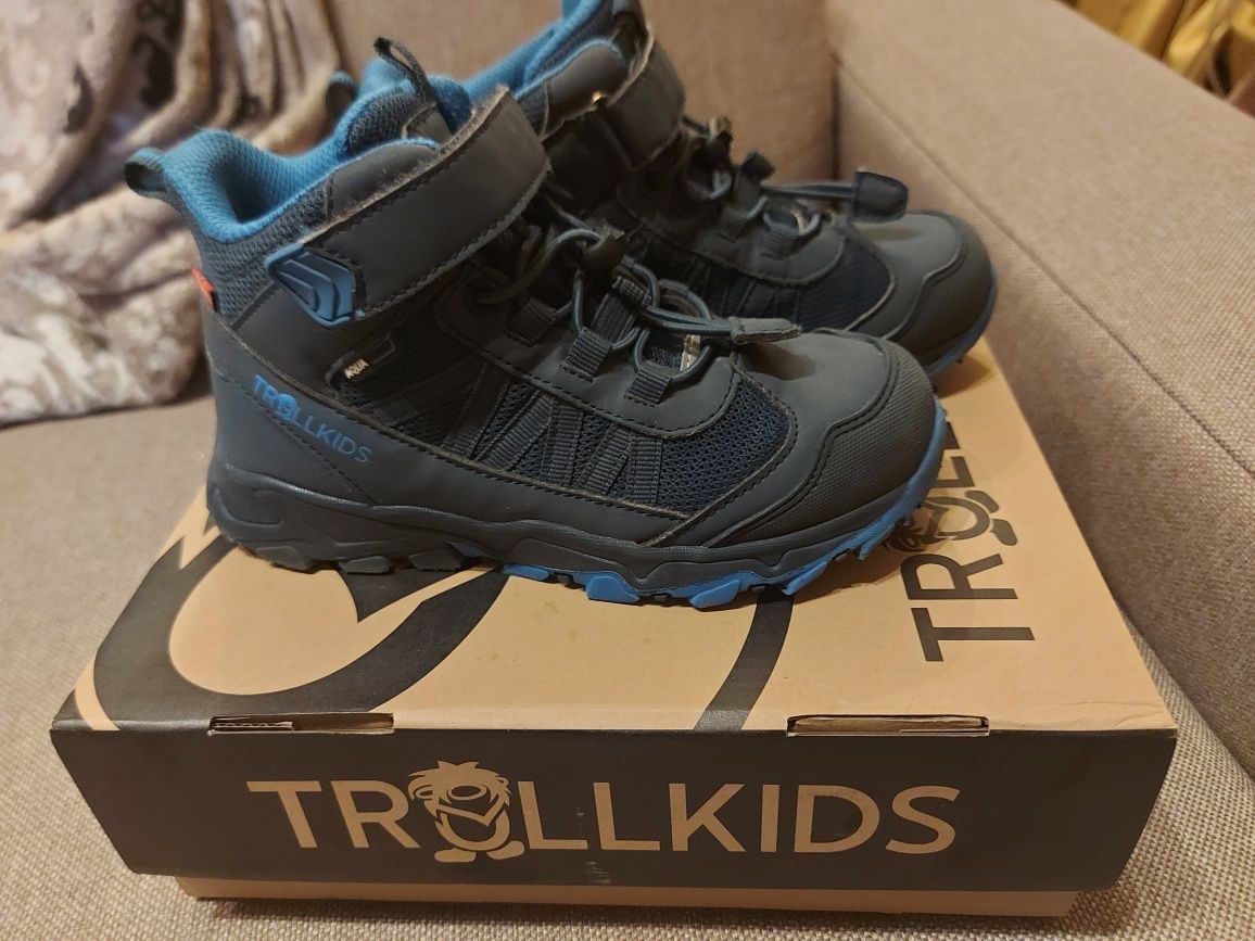 TROLLKIDS  Tronfjell Hiker  trapery dziecięce  r. 31 wodoodporne