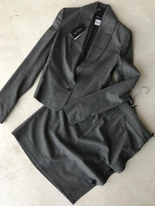 Шерстяной стильный костюм Patrizia Pepe, оригинал