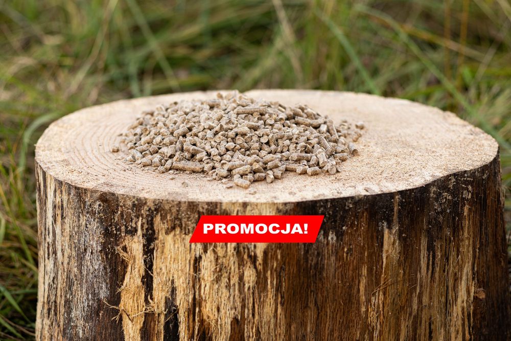 Pellet pelet A1 czysta trocina stolarska sucha PROMOCJA!  GRATIS