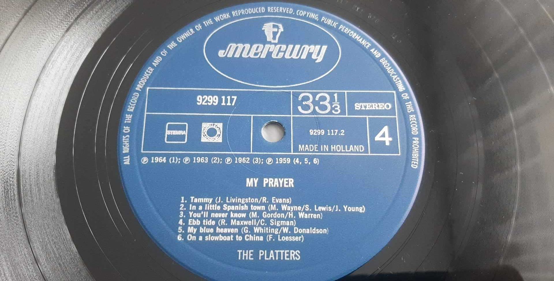 The Platters "My Prayer" - 2LPs - płyta winylowa