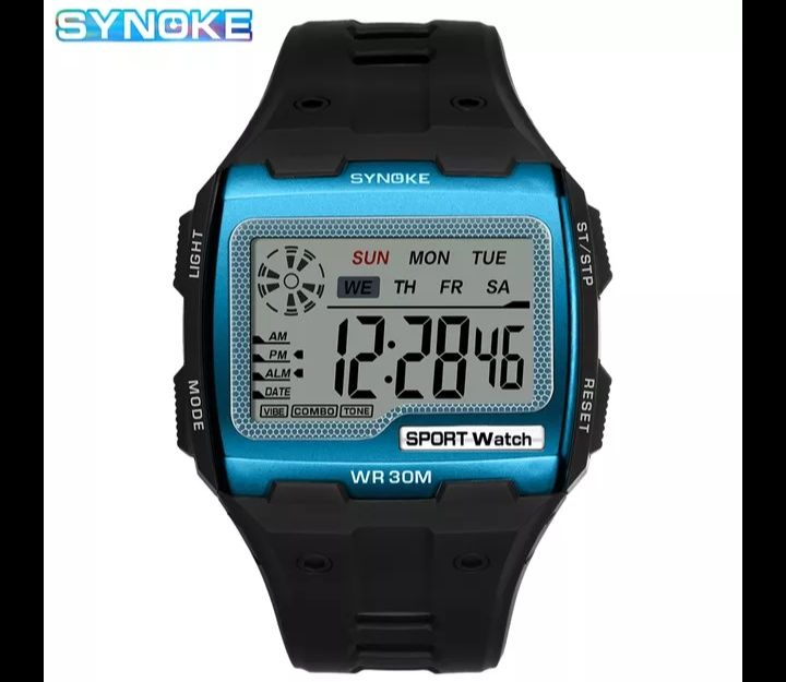 Наручний електронний чоловічий годинник Synoke