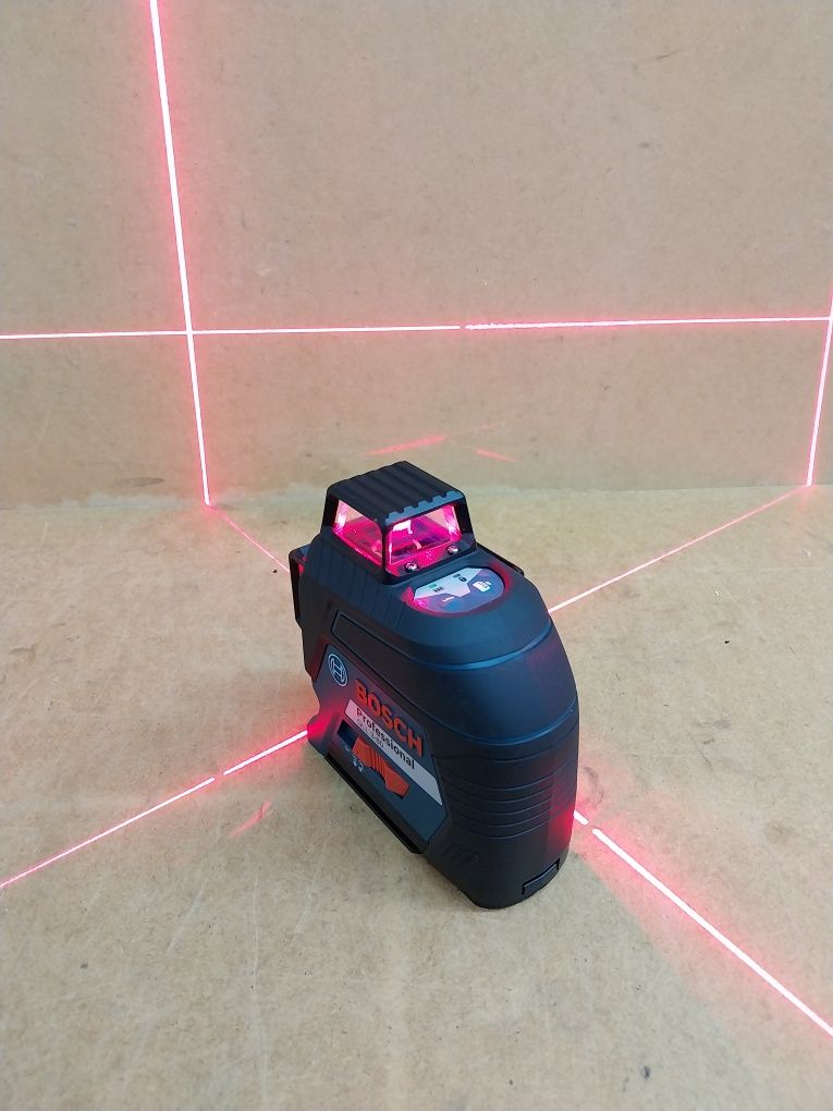 Bosch GLL 3-80 Laser Płaszczyznowy Krzyżowy Poziomica Laserowa 3x360°