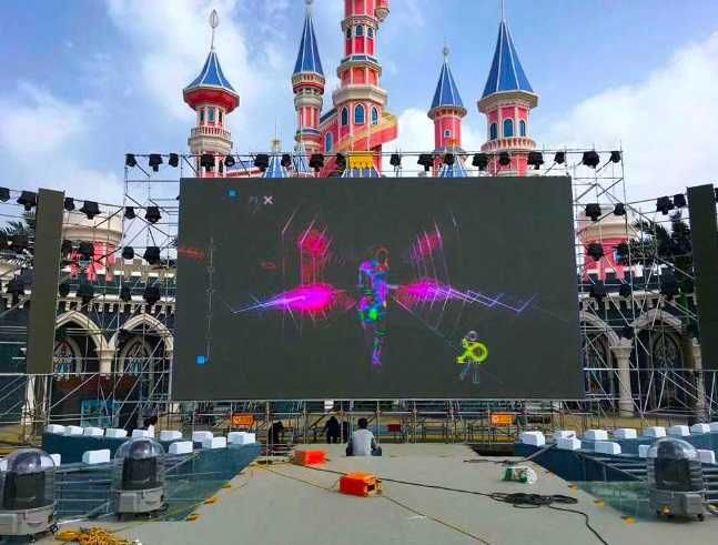 Painel Vídeo Led / Pixel Pitch (mm) - P3.91 - Outdoor