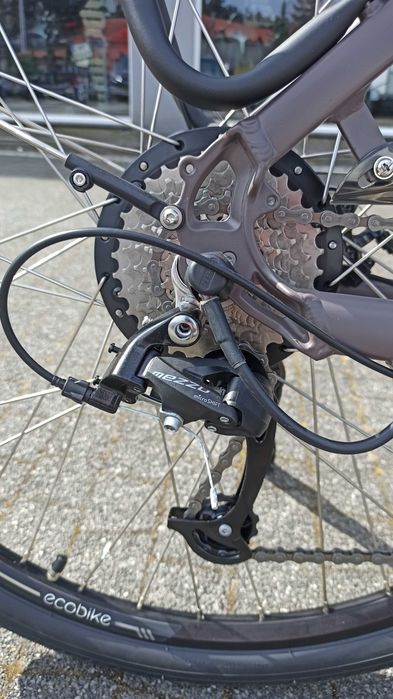 Rower elektryczny miejski Ecobike X-City Coffee 17.5Ah model 2023