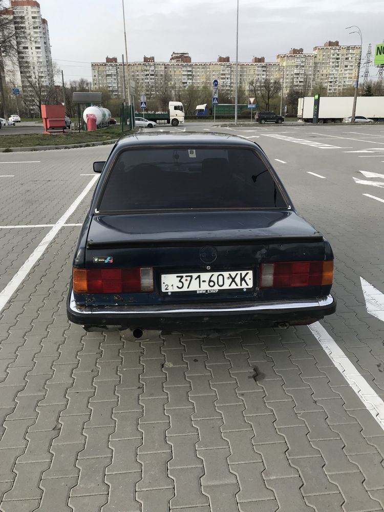 Bmw e30 1.8 Газ вписан в тп