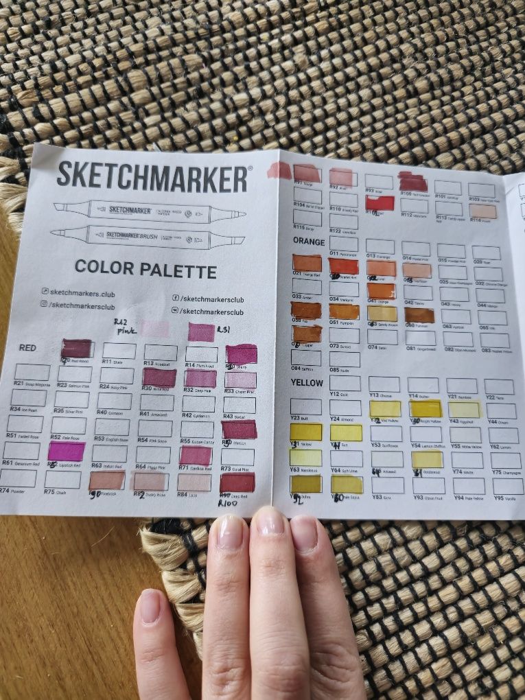 Маркери SketchMarker, професійні спиртові для ілюстрацій