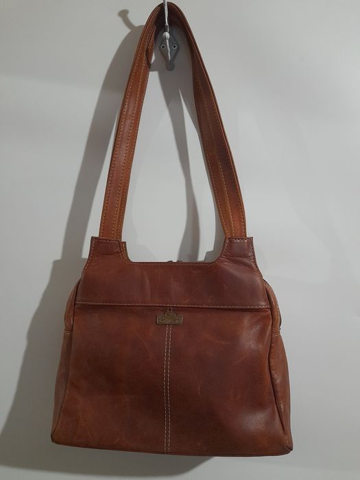 Жіноча шкіряна сумка хобо тоут Der Lederhandler Німеччина