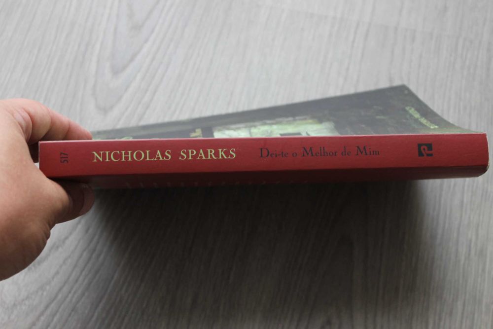 Livro Dei-te o Melhor de Mim de Nicholas Sparks