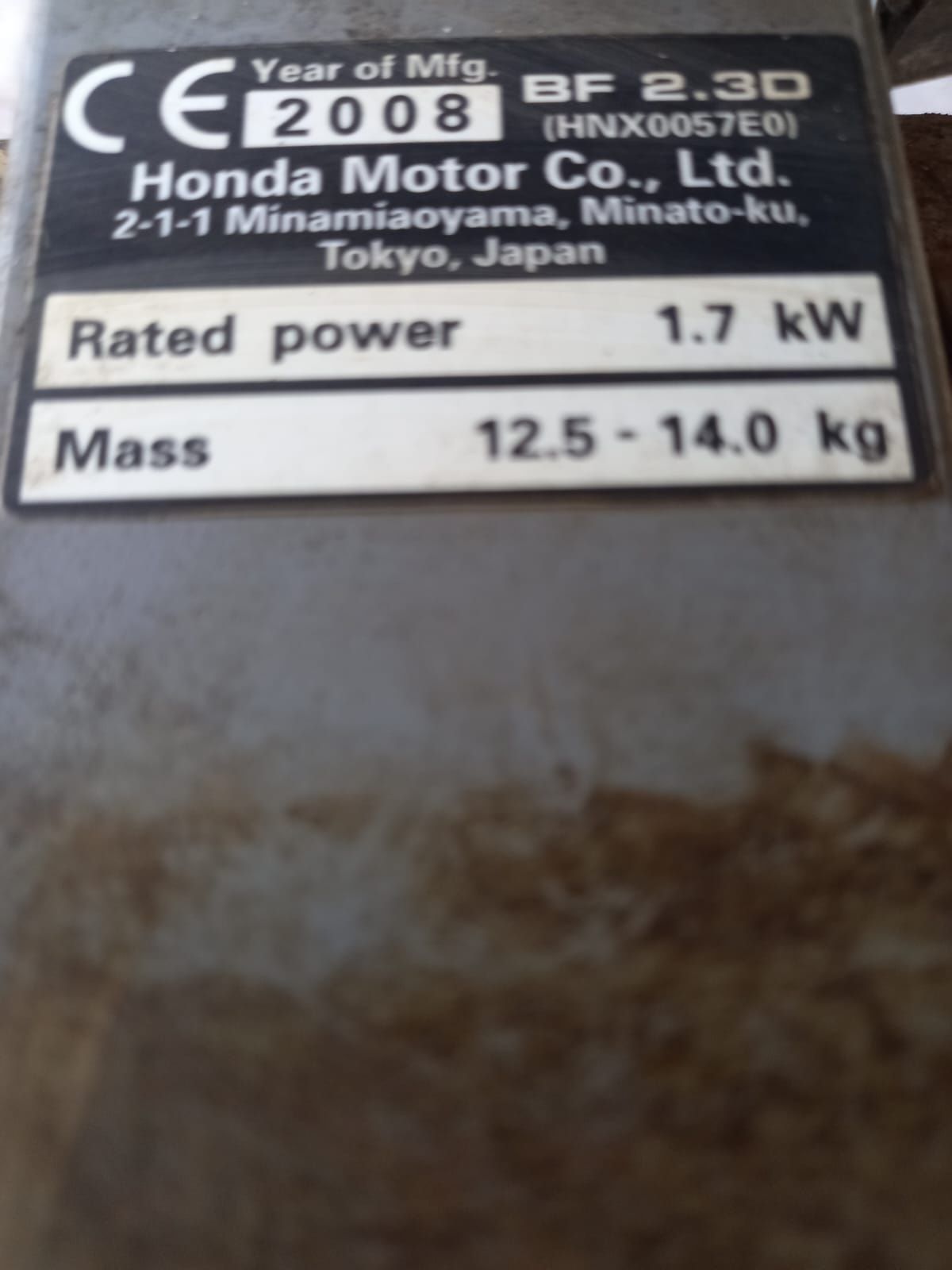 Silnik honda 2.3KM