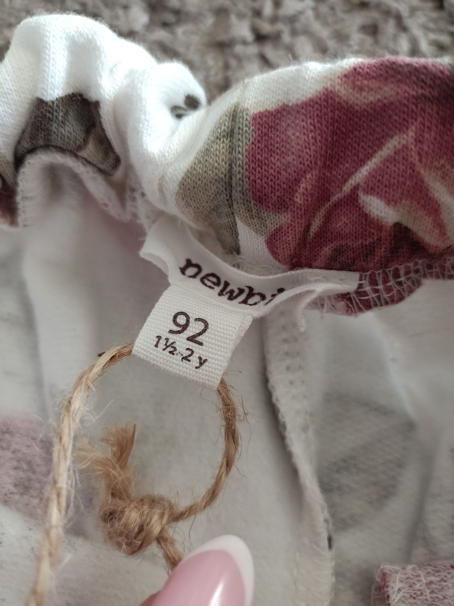 Newbie rozmiar 92 nowe spodnie organic Cotton