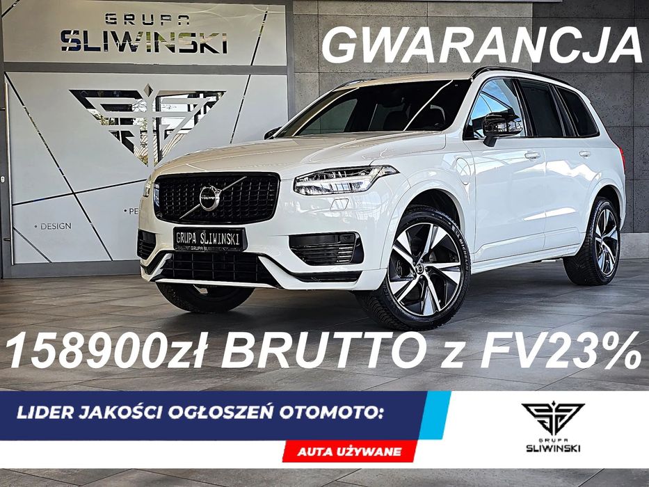 Volvo XC 90 T8 310PS AWD 7-Osobowe R-Design Matrix Virtual Pamięć Kamera  FV23%