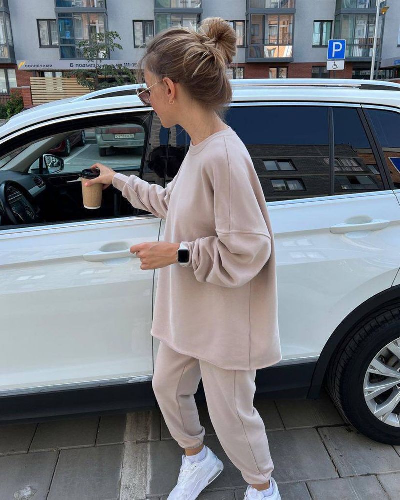 Дуже комфортний костюм у стилі oversize