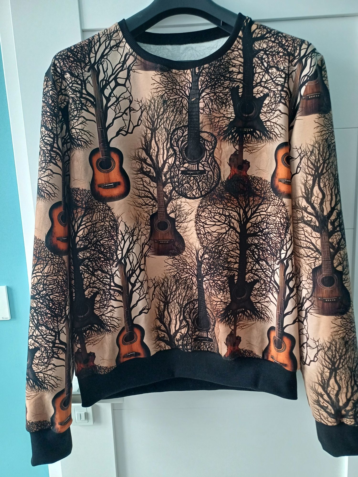 Nowa męska bluza, sweter XL handmade