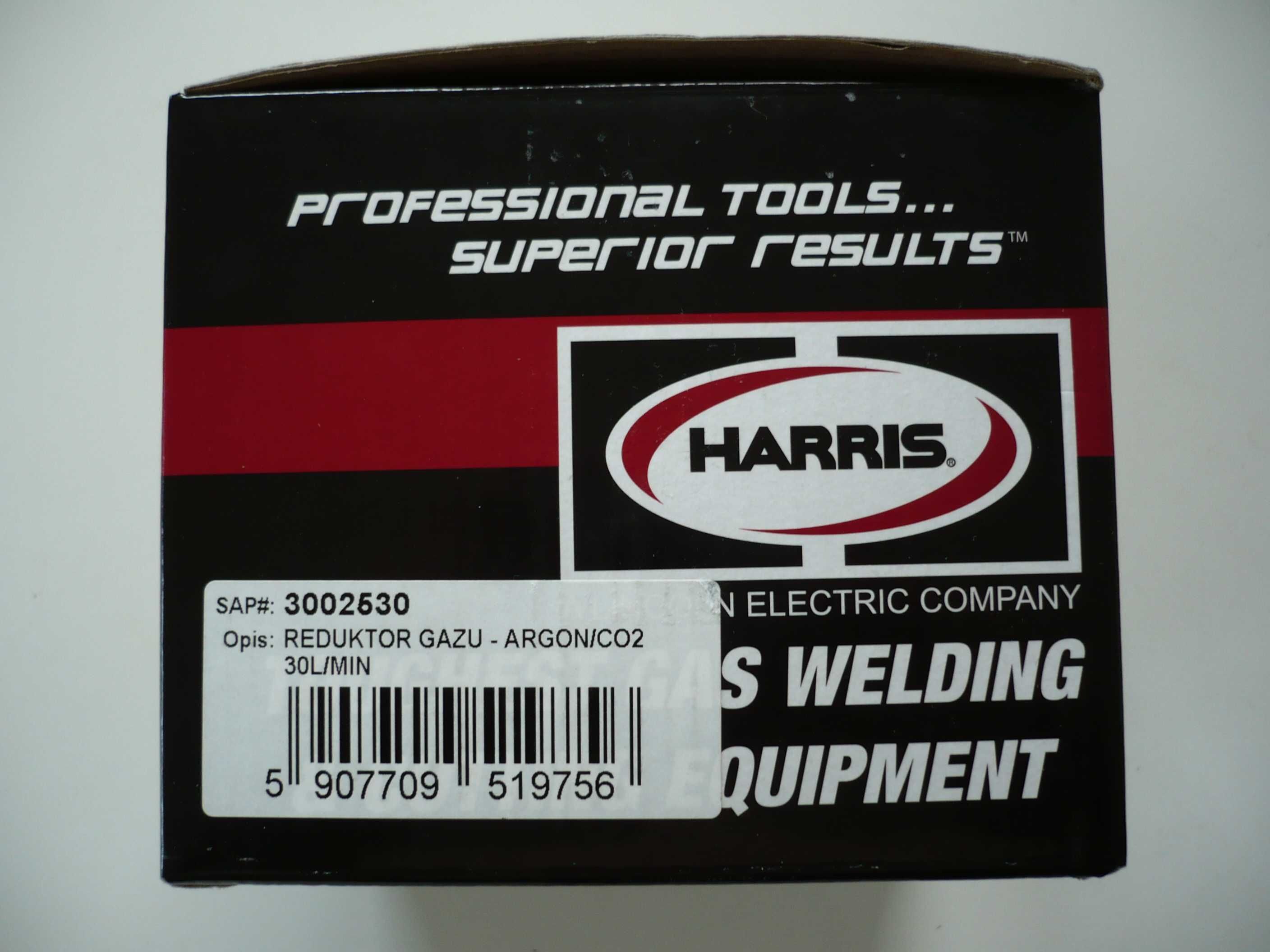 MIG MAG TIG reduktor gazu ARGON/CO2 30l/min HARRIS 230 bar