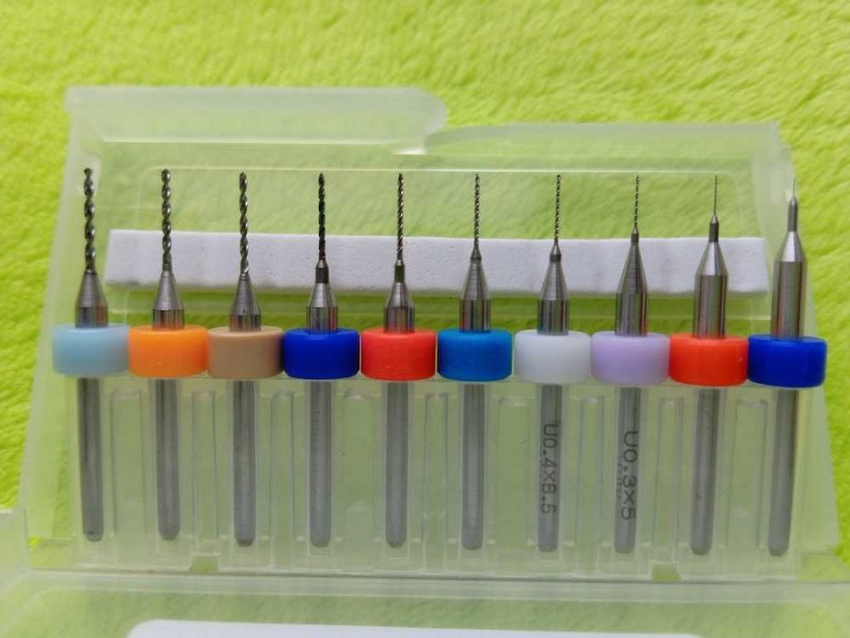 Свердла тонкі. Вольфрамова сталь. Набір 10 шт. Сверло.