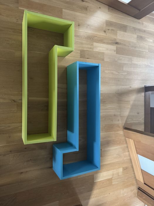 Zestaw 2 półek z kolekcji LOL firmy Meblik