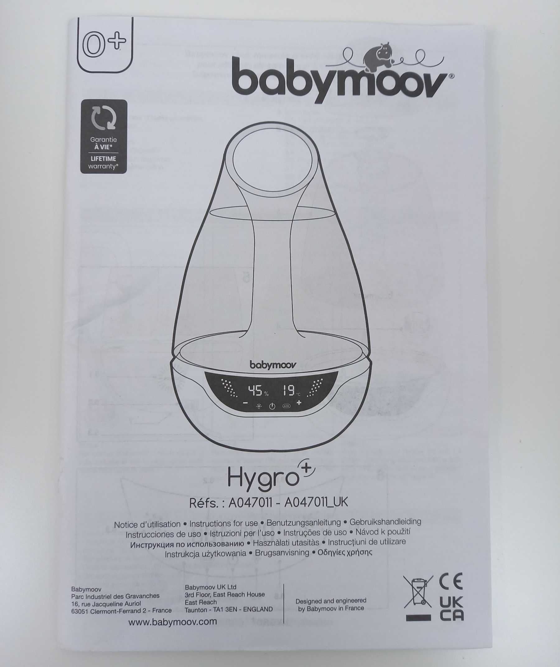 Nawilżacz powietrza Babymoov Hygro+ Plus