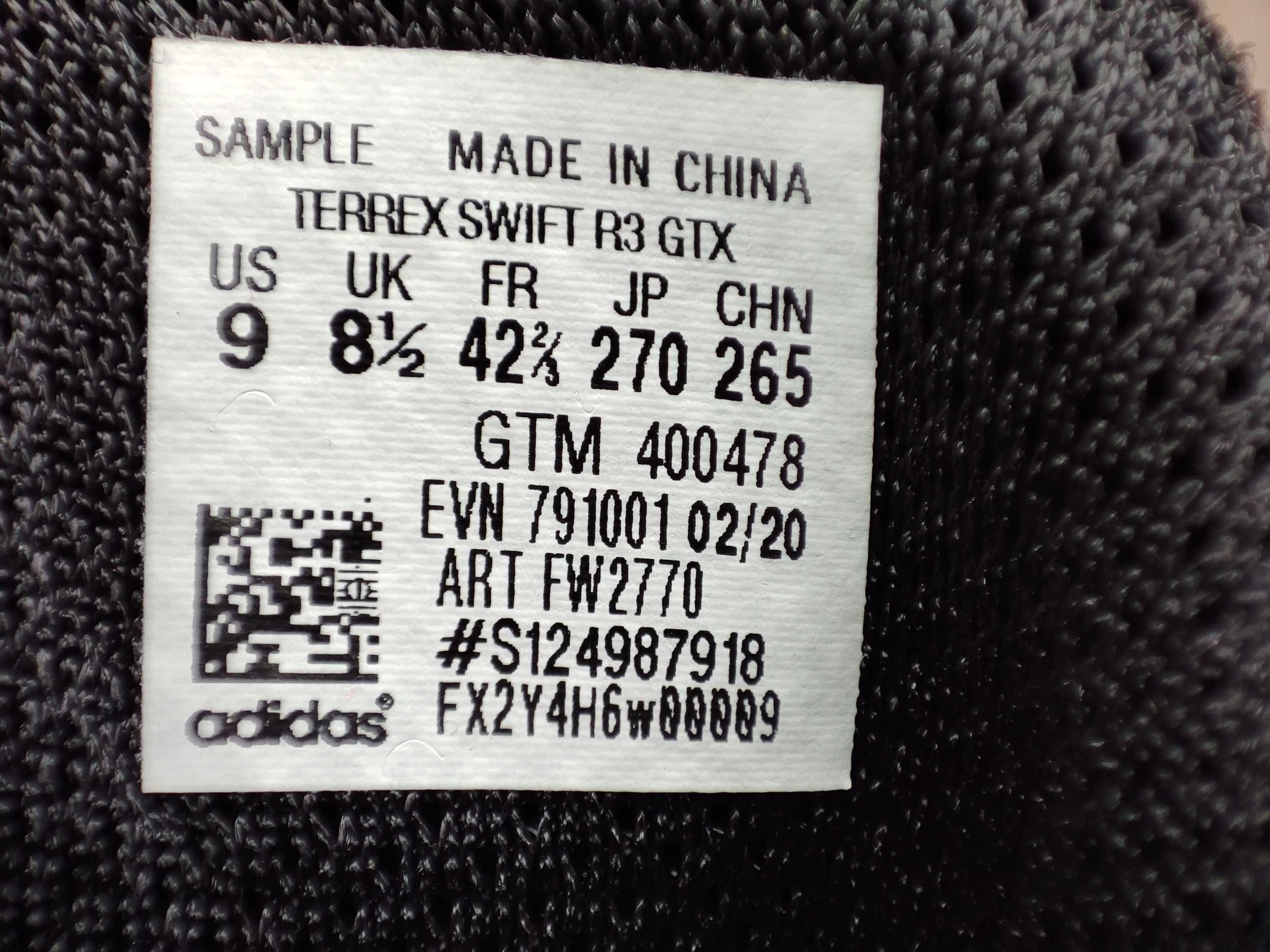 ОРИГІНАЛ100%! Кросівки Adidas Terrex Swift R3 Gore-Tex FW2770
