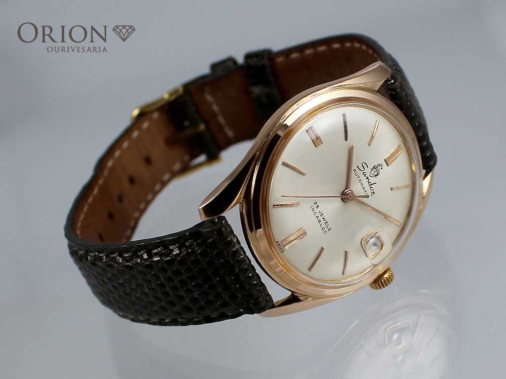 Sandoz Automatic 18 Kt Gold