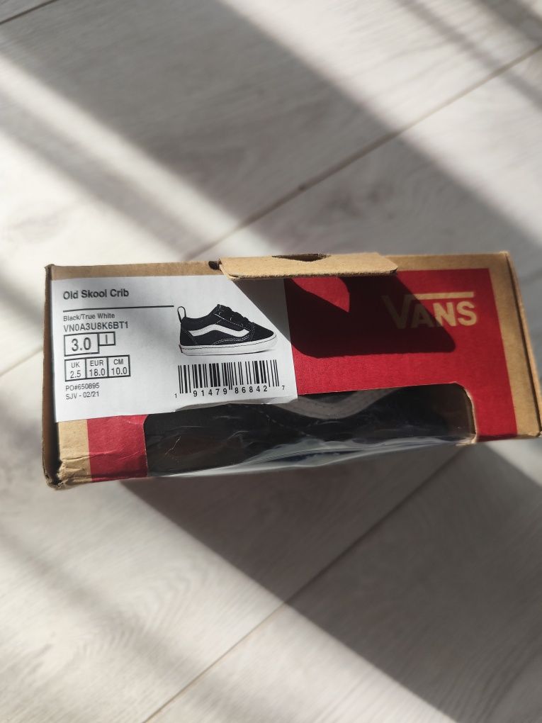 Дитячі кеди vans