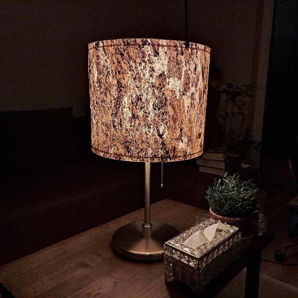 Lampa z Kamienia Naturalnego