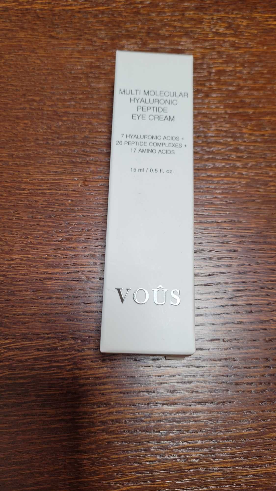 Multi Molecular Hyaluronic Peptide Eye Cream  krem pod oczy