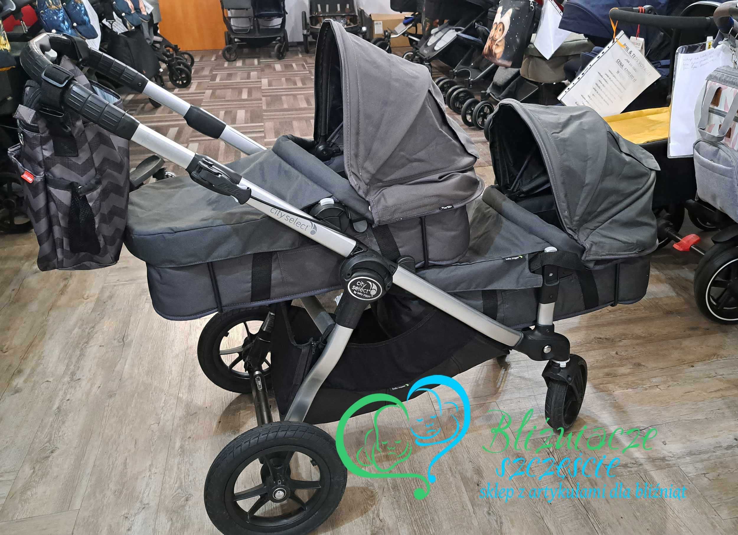 Baby Jogger City Select wózek bliźniaczy KOMIS