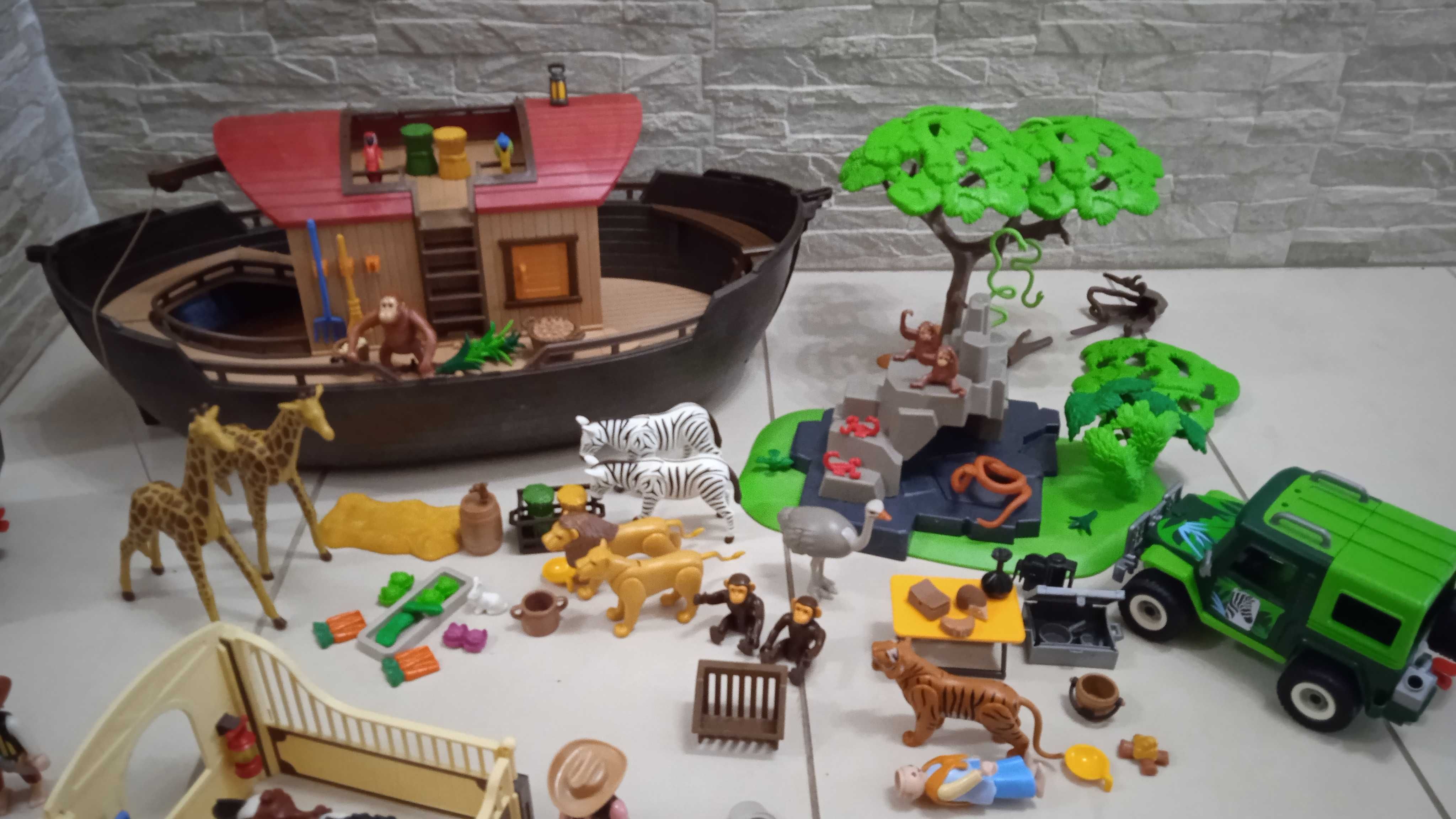 Duży zestaw Playmobil