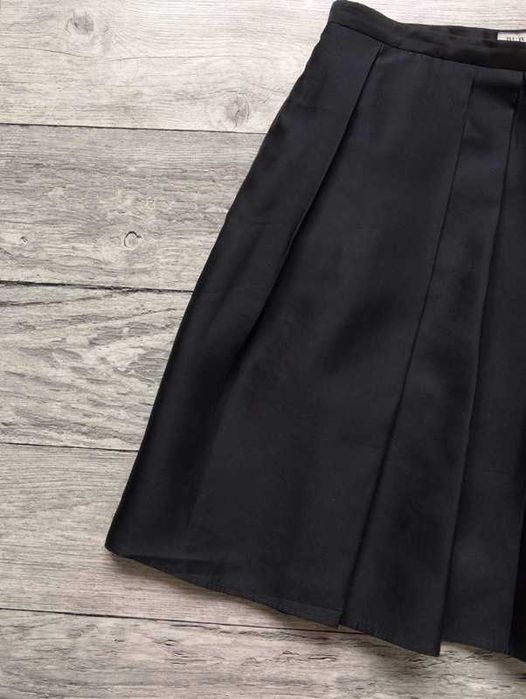 Oryginalna jedwabna spódniczka Burberry